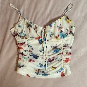 Butterfly top never worn